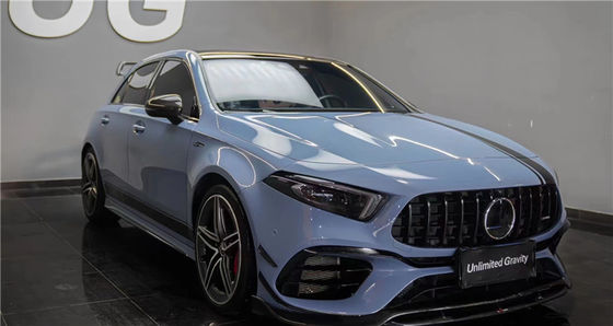 메르세데스 CLA45S W177 CLA45S W177 탄소 섬유 전면 껍데기 배포 스포일러