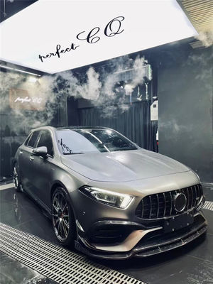 메르세데스 CLA45S W177 CLA45S W177 탄소 섬유 전면 껍데기 배포 스포일러
