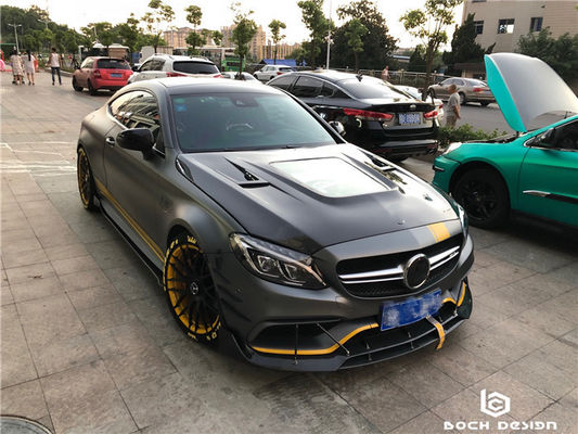 벤츠 C63 쿠페의 탄소 섬유 커버 탄소 섬유 재료