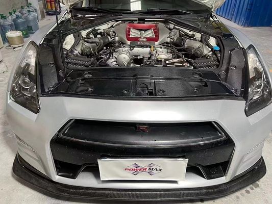 2007- 150mm Nissan Body Kit GTR R35 탄소섬유 엔진 쉴드 배터리 경비 안티프리즈