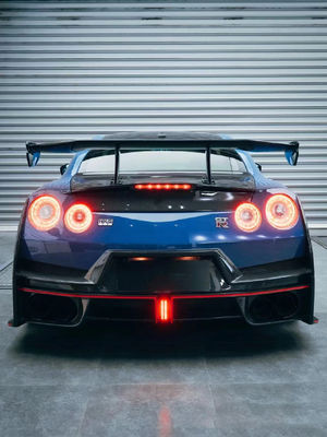 2024 닛산 GTR 바디 키트 교체 Nismo 스타일 스포일러 차 앞 후드