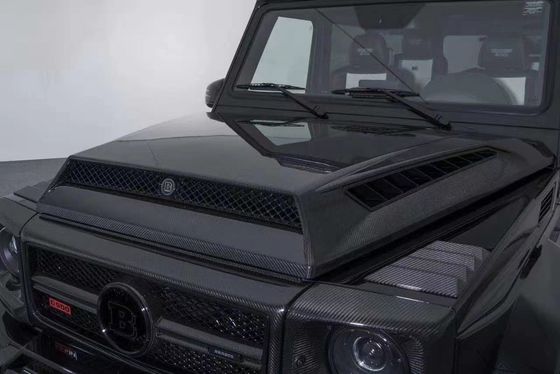 벤츠 G 클래스 W463 G500 G550 G63 탄소 섬유 기계 덮개 W463 업그레이드 B900 스타일 후드