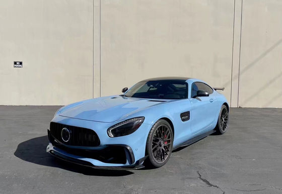 메르세데스 AMG GT 바디 키트 AMG GT 업그레이드 된 PD 스타일 앞 배머 디푸저 스포일러 바디 키트