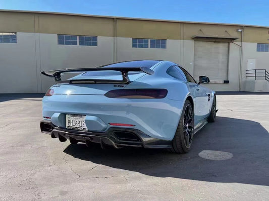 메르세데스 AMG GT 바디 키트 AMG GT 업그레이드 된 PD 스타일 앞 배머 디푸저 스포일러 바디 키트