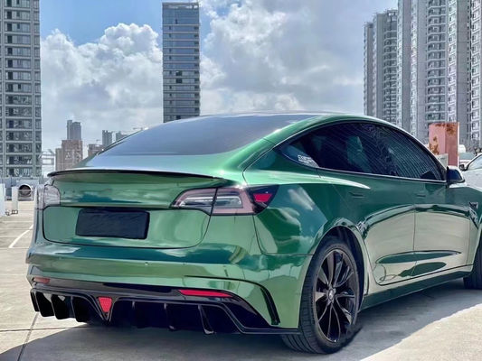 FPR 2019 스포일러 테슬라 모델 3 보디 키트 2022 ACP 스타일 앞뒤 배머