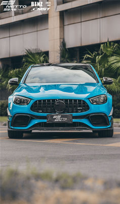 자동차 부품 메르세데스 E63S 2021 E63s 탄소 섬유 자동차 디푸저 스포일러 카시 키트