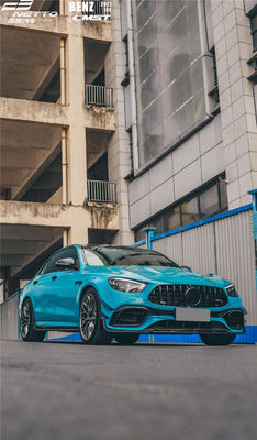 자동차 부품 메르세데스 E63S 2021 E63s 탄소 섬유 자동차 디푸저 스포일러 카시 키트