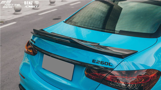 자동차 부품 메르세데스 E63S 2021 E63s 탄소 섬유 자동차 디푸저 스포일러 카시 키트