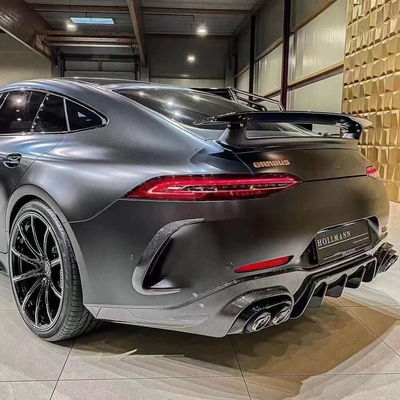 자동차 부품 메르세데스 AMG GT63S GT63S 업그레이드 된 브래스 스타일 전면 스쿠프 디퓨저 스포일러 보디 키트