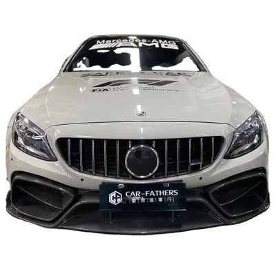 메르세데스 W205 C180 C260 C300 카시리 키트 IMP 스타일 앞 배머 카시리 키트 업그레이드