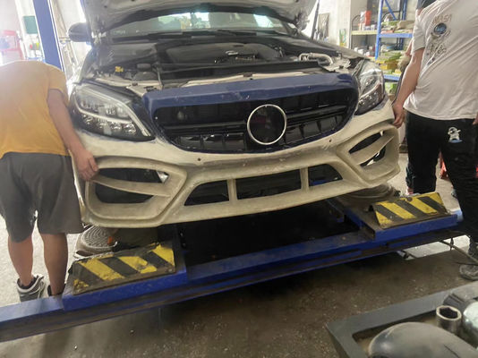 메르세데스 W205 C180 C260 C300 카시리 키트 IMP 스타일 앞 배머 카시리 키트 업그레이드