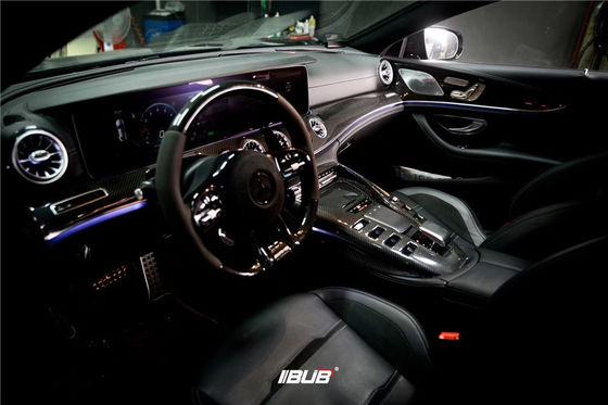 메르세데스 AMG GT50 GT53 GT63 탄소섬유 내부용 자동차 부품 AMG GT50 GT53 GT63 탄소섬유 중앙 제어판