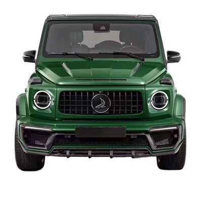 메르세데스 W464 G500 G63 바디 키트 W464 G500 G63 업그레이드 된 TOPCAR 스타일 앞뒤 배머 와이드보디 키트