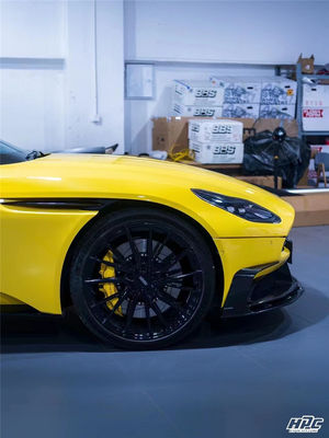 아스톤 마틴 DB11 탄소 섬유 보디 키트 DB11 업그레이드 PK 스타일 탄소 섬유 앞 입술 확산 스포일러 후드