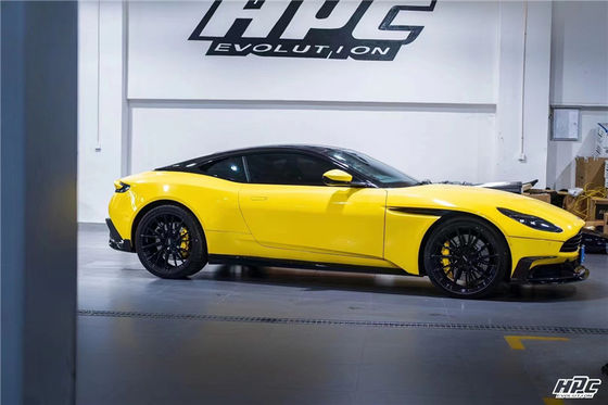 아스톤 마틴 DB11 탄소 섬유 보디 키트 DB11 업그레이드 PK 스타일 탄소 섬유 앞 입술 확산 스포일러 후드