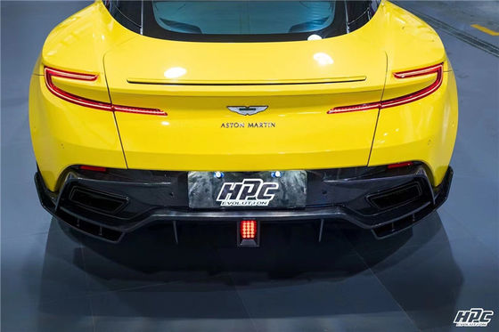아스톤 마틴 DB11 탄소 섬유 보디 키트 DB11 업그레이드 PK 스타일 탄소 섬유 앞 입술 확산 스포일러 후드