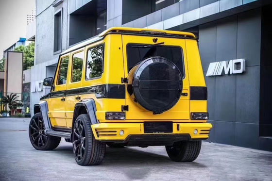 메르세데스 W463 G500 G550 G63 카시리 키트 W463 G500 G550 G63 업그레이드 MSY 스타일 앞뒤 배머리 카시리 키트