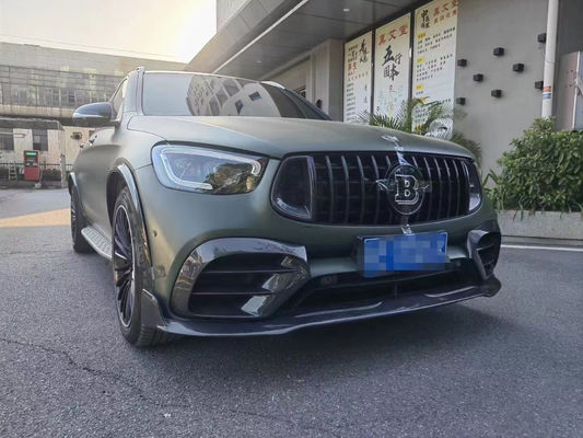 메르세데스-벤츠 GLC63 탄소 섬유 보디 키트 GLC63 업그레이드 된 Bs 스타일 탄소 섬유 앞 입술 확산 스포일러 보디 키트