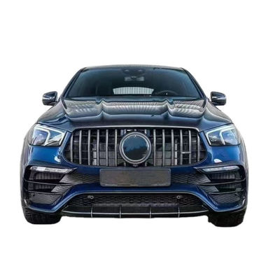 메르세데스-벤츠 GLE COUPE 탄소 섬유 보디 키트 GLE COUPE 업그레이드 최상위 스타일 탄소 섬유 앞 입술 확산 키트