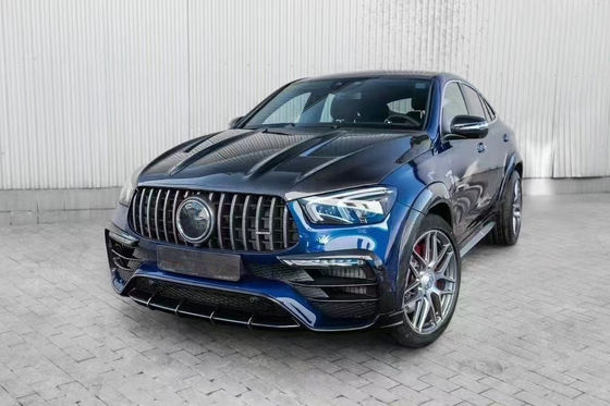 메르세데스-벤츠 GLE COUPE 탄소 섬유 보디 키트 GLE COUPE 업그레이드 최상위 스타일 탄소 섬유 앞 입술 확산 키트