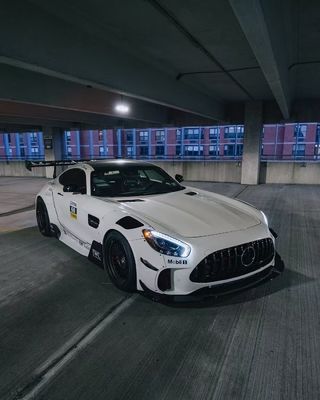 메르세데스 AMG GT 탄소 섬유 휠체어 키트 AMG GT 업그레이드 CBE 스타일 앞 입술 확산 스포일러 휠체어 키트