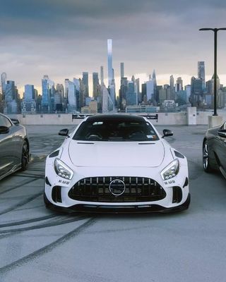 메르세데스 AMG GT 탄소 섬유 휠체어 키트 AMG GT 업그레이드 CBE 스타일 앞 입술 확산 스포일러 휠체어 키트