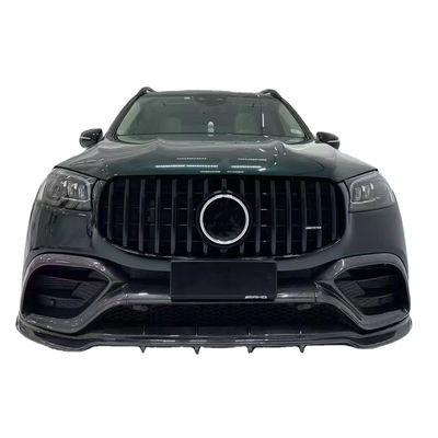 X167 GLS450 메르세데스 벤츠 바디 키트 LD 스타일 탄소 섬유 립 스포일러 후드