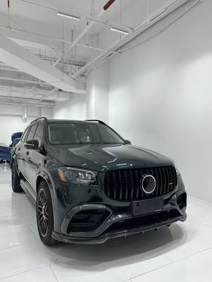 X167 GLS450 메르세데스 벤츠 바디 키트 LD 스타일 탄소 섬유 립 스포일러 후드