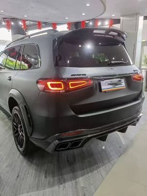 X167 GLS450 메르세데스 벤츠 바디 키트 LD 스타일 탄소 섬유 립 스포일러 후드