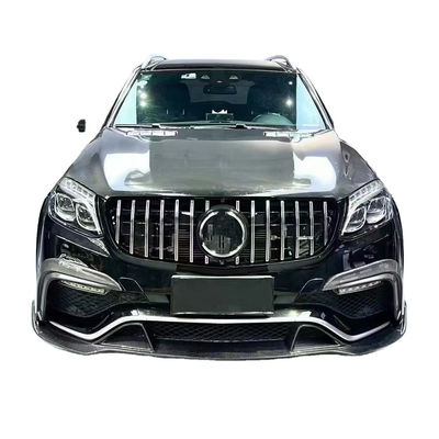 X166 메르세데스 와이드 보디 키트 GLS450 GLS63 2015 앞 입술 스포일러 와이드 보디 키트