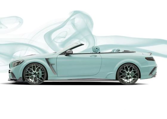 S63 쿠페 메르세데스 벤츠 바디 키트 MSY 스타일 2012 - 2019 자동차 배머 스포일러