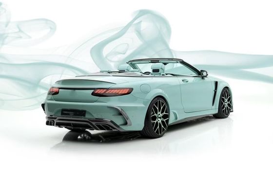 S63 쿠페 메르세데스 벤츠 바디 키트 MSY 스타일 2012 - 2019 자동차 배머 스포일러