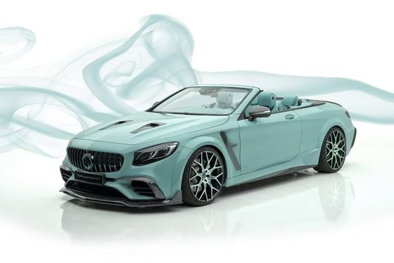 S63 쿠페 메르세데스 벤츠 바디 키트 MSY 스타일 2012 - 2019 자동차 배머 스포일러