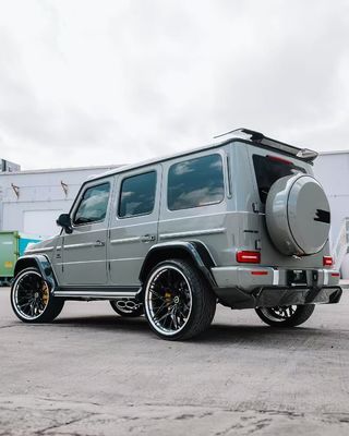 G500 G63 메르세데스 스프린터 바디 키트 VOS 스타일 다이 프론트 립 스포일러 휠 아치