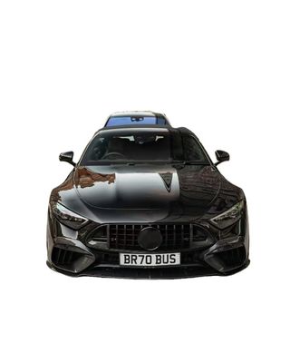 SL63 메르세데스 벤츠 SL 보디 키트 2015 - 2016 BS 스타일 후드 스포일러 앞 입술 확산기